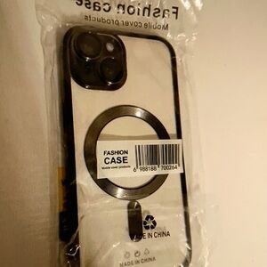 Sleek Black Fashion Case for Mobile Phones